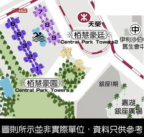 栢慧豪園 圖則 LAYOUT PLAN